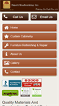 Mobile Screenshot of expertwoodworking.com